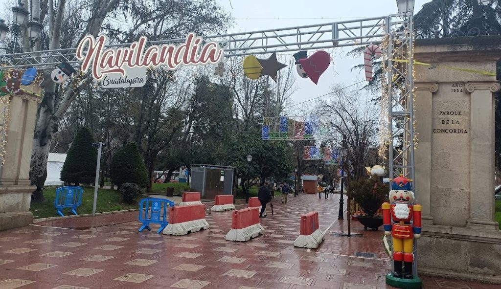 Entrada a "Navilandia", en el parque de la Concordia, el 8 de enero de 2023. (Foto: La Crónic@)