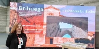 Estand de Brihuega en Fitur 2023. (Foto: La Crónic@)