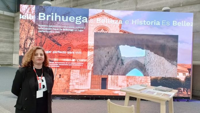 Estand de Brihuega en Fitur 2023. (Foto: La Crónic@)