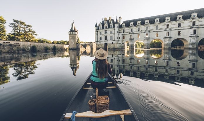 El castillo de Chenonceau, en el Loira, desde una perspectiva insólita. (Foto: Max Coquard / Bestjobers)