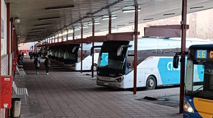 La Beltraneja y Trijueque, a unos pocos pasos de asegurarse las conexiones en autobús Dársenas de la estación de autobuses de Guadalajara. (Foto: La Crónic@)