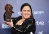 Laura Galán, ganadora de un «Goya», se une al Tenorio Mendocino para interpretar como mujer a «Butarelli» La ganadora a Mejor Actriz Revelación por 'Cerdita' , Laura Galán, posa con su premio. (Foto: EP)