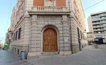 Delegación de Hacienda de Guadalajara en febrero de 2023. (Foto: La Crónic@)