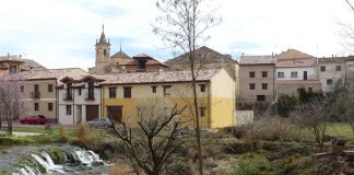 Molina de Aragón, desde el río Gallo. (Foto: La Crónic@)