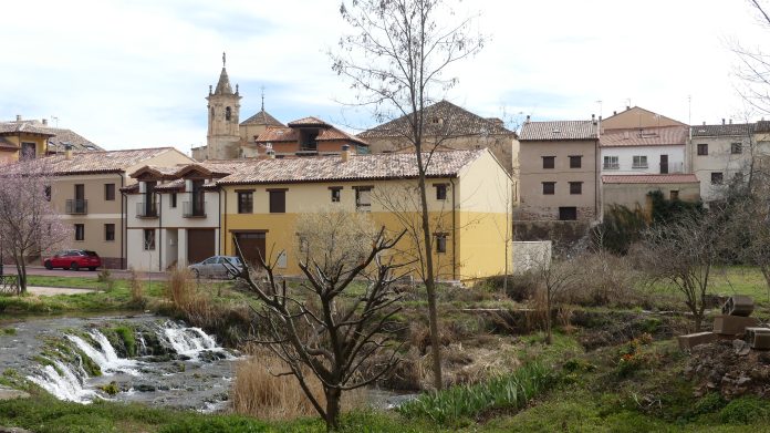 Molina de Aragón, desde el río Gallo. (Foto: La Crónic@)