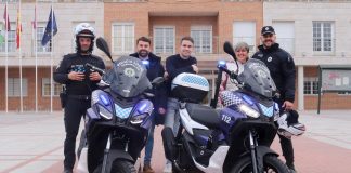 Nuevas motos para la Policía Local de Cabanillas.