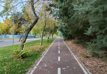 Cabanillas propicia la vida sana de sus vecinos con numerosos parques e incluso tramos de carril bici, como este. Ahora quiere confirmarlo con una encuesta. (Foto: La Crónic@)