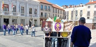 Ensayo de la cofradía de la Esclavitud de Nuestro Padre Jesús Nazareno el 12 de marzo de 2023 en Guadalajara. (Foto: La Crónic@)