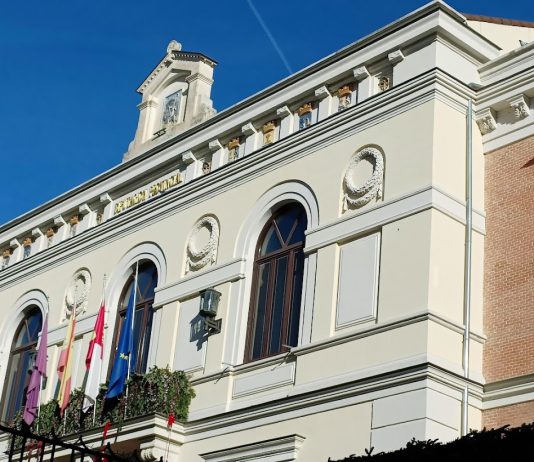 Fachada de la Diputación de Guadalajara. (Foto: La Crónic@)
