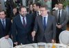 Núñez y Feijóo juntos en el Hotel Ritz este lunes. (Foto: EP)