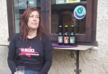 Judith Iturbe produce su cerveza artesana desde Milmarcos.
