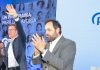 Paco Núñez y Feijóo este domingo en Guadalajara. (Foto: Rafa Martín / EP)