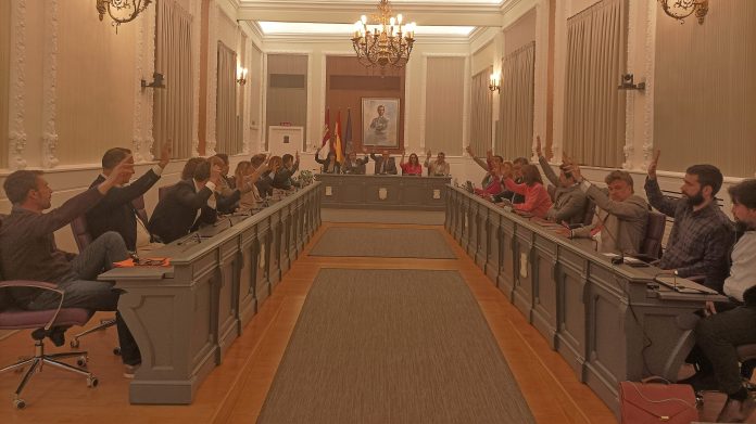 Unanimidad en la votación del Ayuntamiento de Guadalajara el 20 de marzo de 2023.