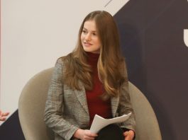 La Princesa Leonor, en diciembre de 2022. (Foto: EP)