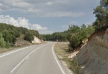 Punto de la CM-2003 donde, aproximadamente, fue "cazado" este conductor. (Foto: Google Maps)