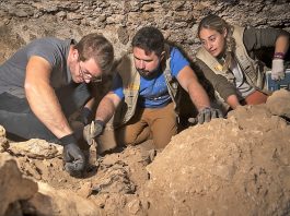 Arqueólogos de la Universidad de Alcalá en Egipto.