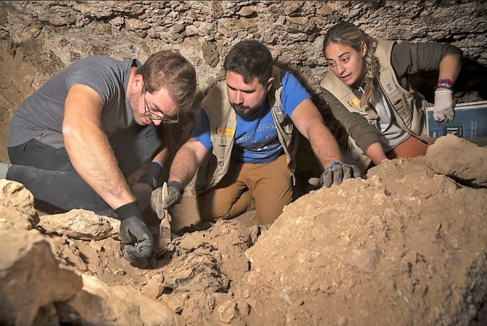 Arqueólogos de la Universidad de Alcalá en Egipto.