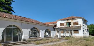 Antigua leprosería de Trillo, en su estado actual. (Foto: Natalia Díaz)