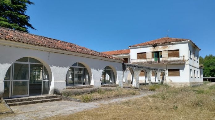 Antigua leprosería de Trillo, en su estado actual. (Foto: Natalia Díaz)