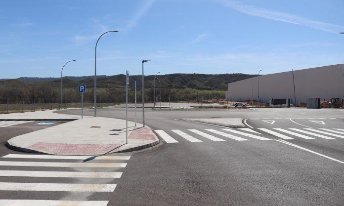 Viales del nuevo polígono de Cabanillas, llamado 