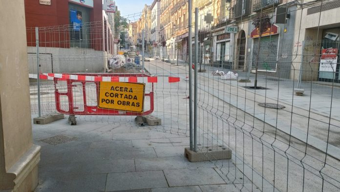 Estado de las obras de Miguel Fluiters el 30 de abril de 2023. (Foto: La Crónic@)