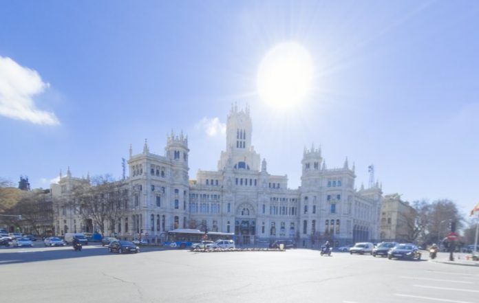 El Ayuntamiento de Madrid tal y como aparece en esta aplicación.