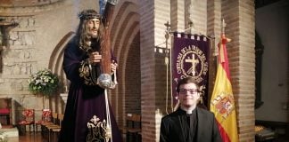 Emilio Vereda Cuevas, de 26 años, es el nuevo sacerdote de la diócesis de Sigüenza-Guadalajara.