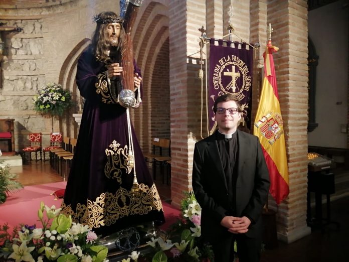Emilio Vereda Cuevas, de 26 años, es el nuevo sacerdote de la diócesis de Sigüenza-Guadalajara.
