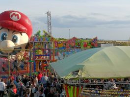 Vista parcial del antiguo recinto ferial de Guadalajara, recuperado para la Feria Chica de 2023. (Foto: La Crónic@)