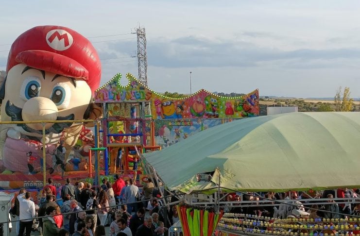 Vista parcial del antiguo recinto ferial de Guadalajara, recuperado para la Feria Chica de 2023. (Foto: La Crónic@)