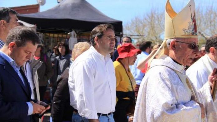 Page y Núñez en la marcha a Barbatona de 2019.