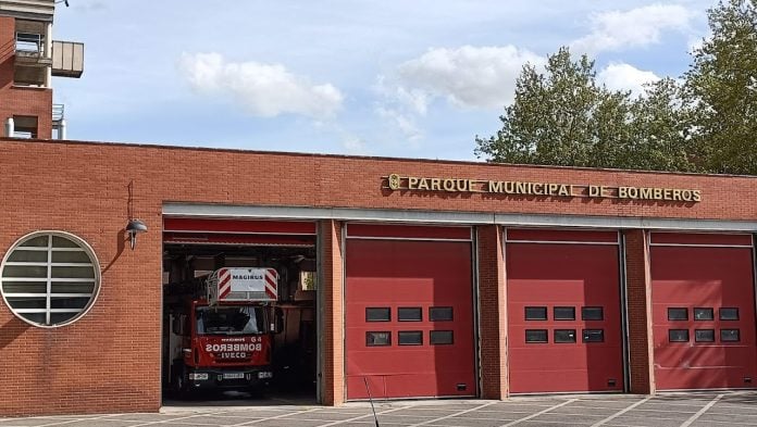 Actual parque de bomberos de Guadalajara, en abril de 2023. (Foto: La Crónic@)