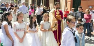 Procesión del Corpus 2023 en Guadalajara. (Foto: La Crónic@)