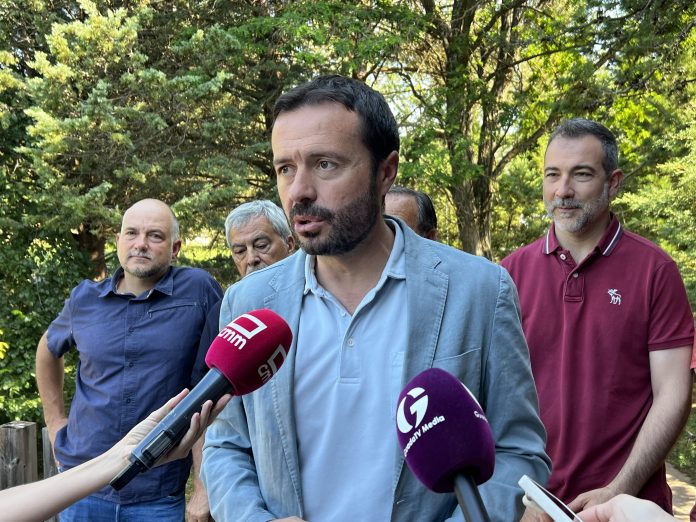 José Luis Escudero, este viernes.