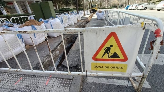 Obras en Guadalajara en la primavera, preelectoral, de 2023. (Foto: La Crónic@)