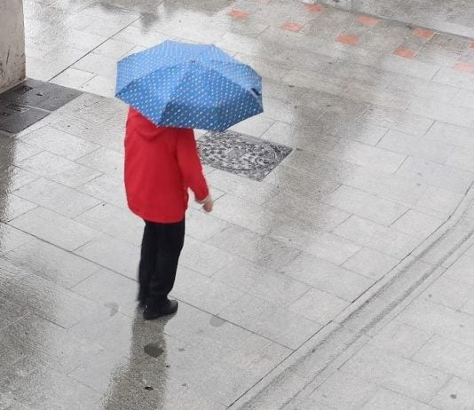 Tormenta sobre Guadalajara el 2 de junio de 2023. (Foto: La Crónic@)