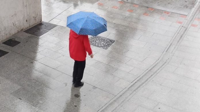 Tormenta sobre Guadalajara el 2 de junio de 2023. (Foto: La Crónic@)