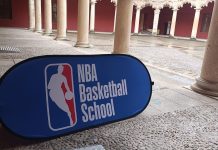 La escuela de la NBA en Guadalajara se ha presentado en el Palacio del Infantado. (Foto: La Crónic@)