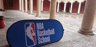 La escuela de la NBA en Guadalajara se ha presentado en el Palacio del Infantado. (Foto: La Crónic@)