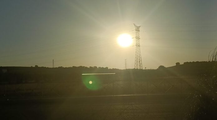 Aviso naranja por calor en el Corredor del Henares Atardecer casi incandescente en el Corredor del Henares el 11 de julio de 2023. (Foto: La Crónic@)