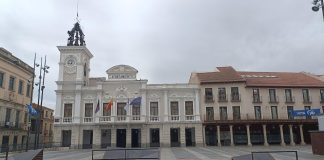 Fachada del Ayuntamiento de Guadalajara el 12 de julio de 2023. (Foto: La Crónic@)