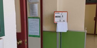 Un colegio electoral de Guadalajara el 23 de julio de 2023. (Foto: La Crónic@)