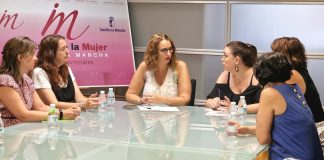 Sara Simón como consejera de Igualdad de Castilla-La Mancha.