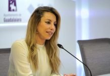 Lucía de Luz, concejala socialista en el Ayuntamiento de Guadalajara y portavoz de su grupo municipal.