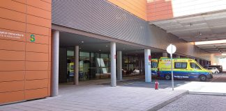 Entrada a las Urgencias del Hospital de Guadalajara. (Foto: La Crónic@)