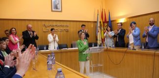 Investidura de la actual alcaldesa de La Solana, en la provincia de Ciudad Real.