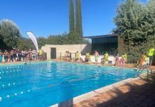 Final del Interpueblos de natación en Humanes.