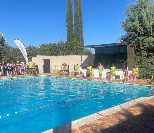 Final del Interpueblos de natación en Humanes.