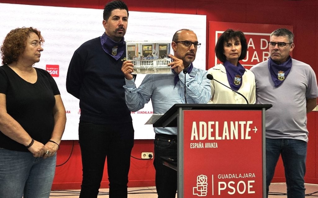 El secretario del PSOE en Guadalajara, Pablo Bellido, el 15 de septiembre de 2023.