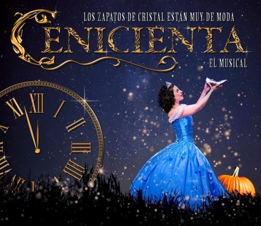 Cartel del musical de Cenicienta anunciado en Mondéjar.